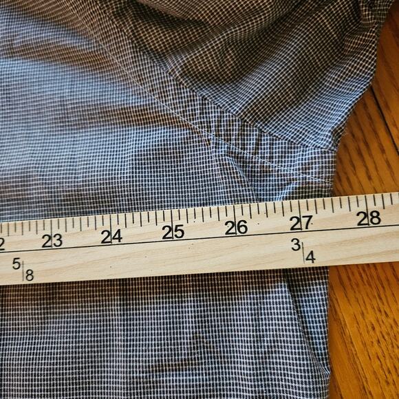 Polo Ralph Lauren Mens Vintage Wyatt Micro Check Plaid Button Down Shirt Sz XL - Picture 9 of 11